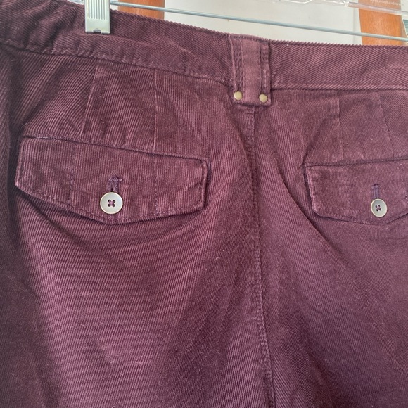 Maroon corduroy pants - Picture 2 of 4